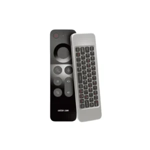 Streamline your entertainment and productivity with the Green Lion 4-in-1 Wireless Remote with Keyboard.