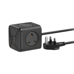 GREEN LION 7 IN 1 COMPACT 33W PPS POWER SOCKET BLACK GN7N133WPSBK