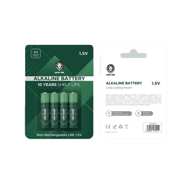 Green Lion Alkaline Battery AA