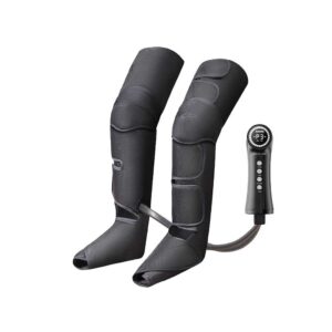 Green Lion Air Pressure Leg Massager Black GNALEGMSSGBK