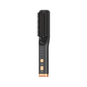 GREEN LION CORDLESS BEARD & HAIR STRAIGHTENER BLACK GNCOHAIRCMBK