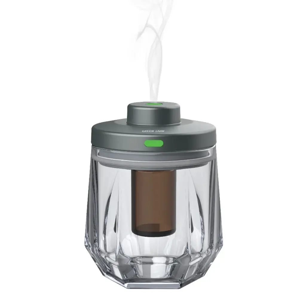 Green Lion Crystal Fragrance Diffuser - Gray (GNCRFRDIFGY)