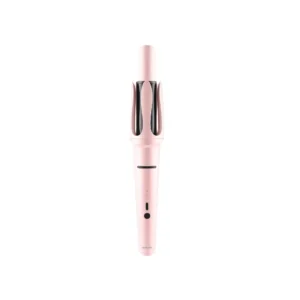 Achieve beautiful, salon-quality curls at home with the Green Lion Curlwave Hair Curler in Pink.