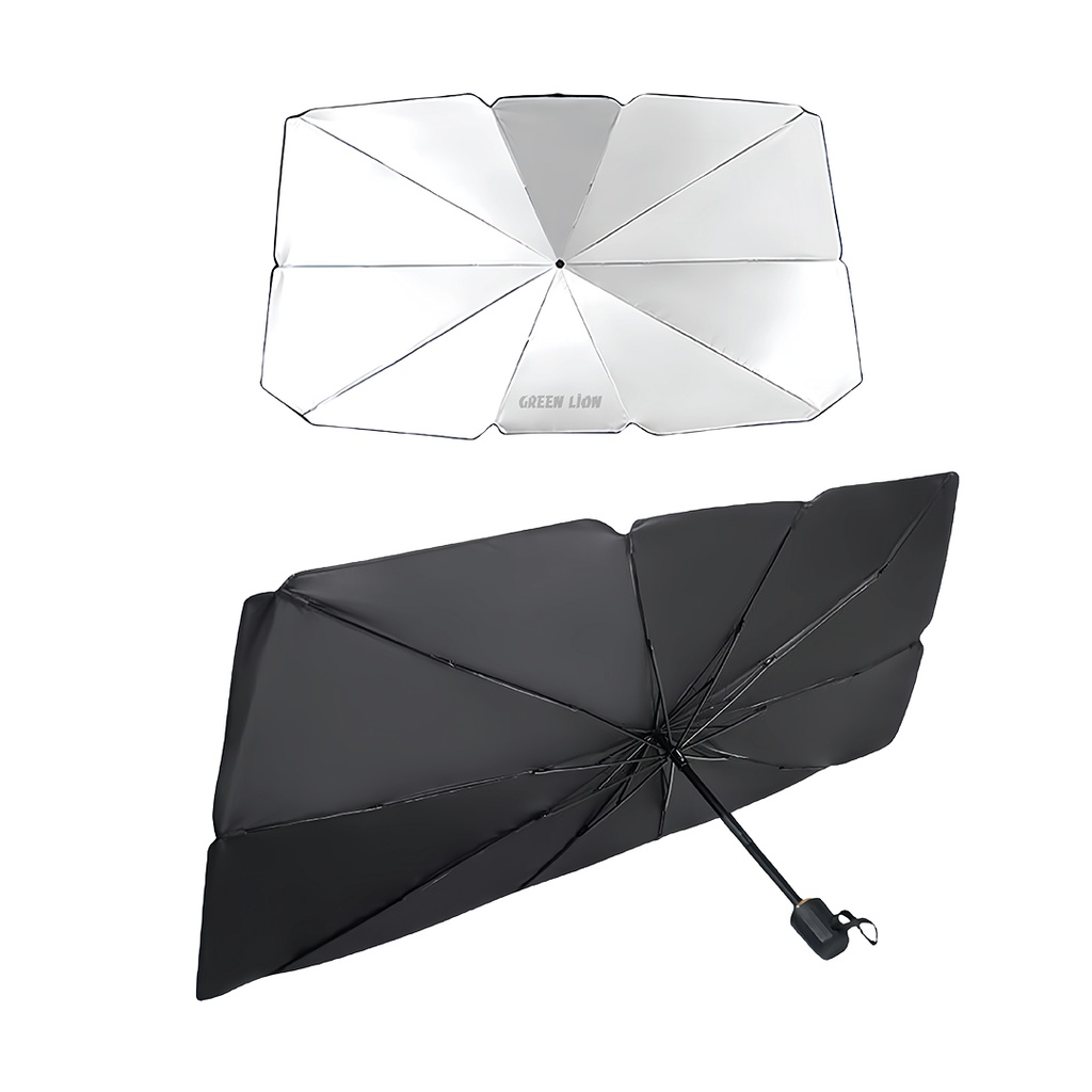 Green Lion Car Windshield Umbrella