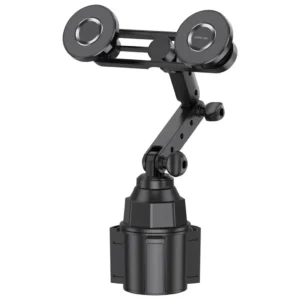 GREEN LION DUO MAGFLEX 2.6 INCH TO 3.9 INCH CUP HOLDER MOUNT BLACK GNDUOMGCRPHBK