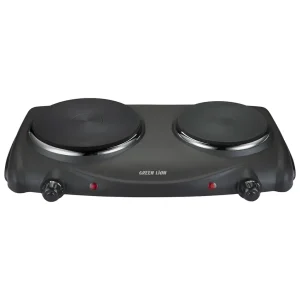 GREEN LION ELECTRIC STOVE DOUBLE HOT PLATE BLACK GNESDOUB43BK