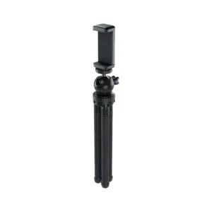 Unlock new creative possibilities with the Green Lion Flexible Tripod with Foam Grips – Black (GNFLTRIPDBK)