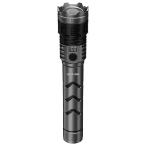 GREEN LION HUNTER PRO PORTABLE LED TORCH 8000MAH 2000 LUMENS GREY GNHULEDFL12GY
