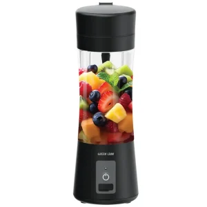 GREEN LION JUICE MATE PORTABLE JUICER 380ML BLACK GNJIMTJU19BK