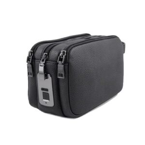 Green Lion Lyon Plus Smart Fingerprint Pouch Black GNLYSPCHBK