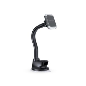 Green Lion Magnetic Flex Phone Holder with Solid Suction Cup Black GNMGFLXHDRBK