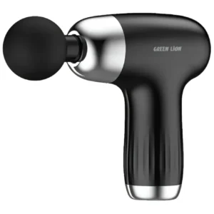 GREEN LION MINI MASSAGE GUN 6 SPEED LEVELS BLACK GNMINMSGNBK