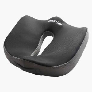 Green Lion Orthopedic Seat Cushion Black GNORSEATCUBK