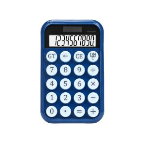 GREEN LION POCKET CALCULATOR 10 DIGITS BLUE GNPOCAL10BL