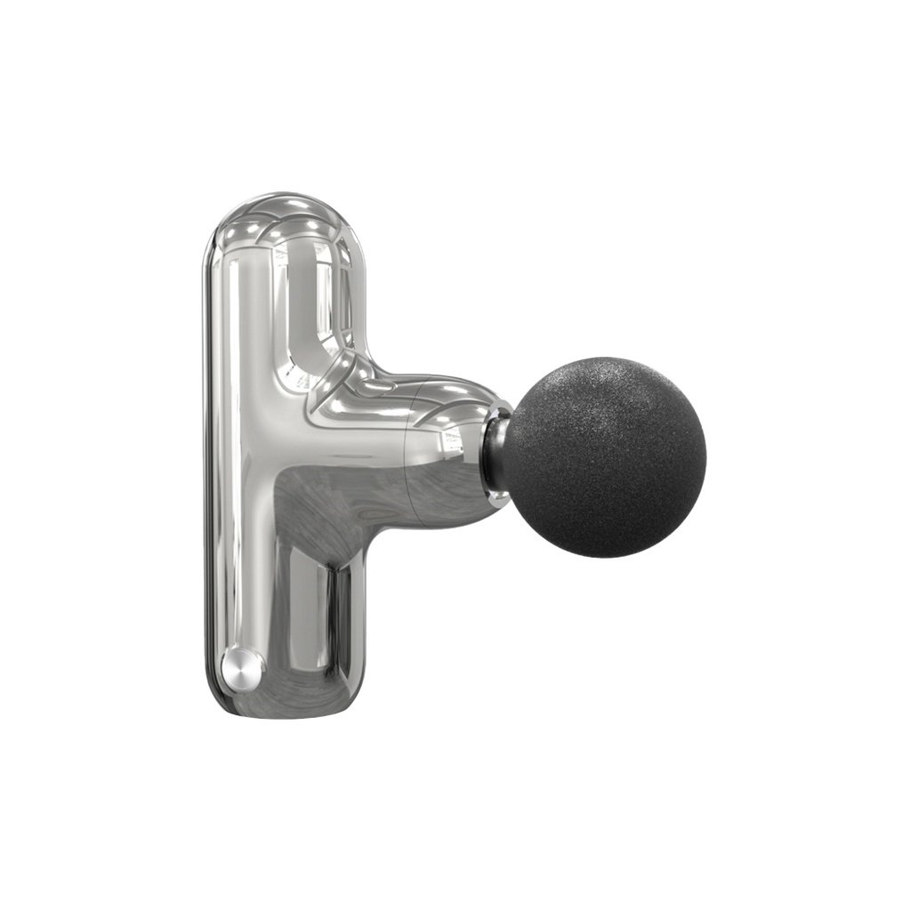 Green Lion Pro Massage Gun,Massage Gun Silver,GNPRMASGUNSL,Brushless Massage Gun,Deep Tissue Massager