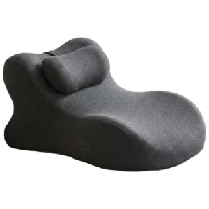 GREEN LION RELIEF WEDGE PILLOW 100% PE PREMIUM MEMORY FOAM BLACK GNRLFWDGPLWBK