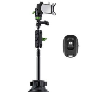 GREEN LION ULTIMATE HOLDER PRO WITH SUCTION CUP MOUNT 4.5 INCH TO 7.2 INCH GREEN BLACK GNULSCUPROHDBK