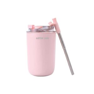 GREEN LION VACUUM TRAVEL MUG LITE 280 ML PINK GNVATMUG280PK