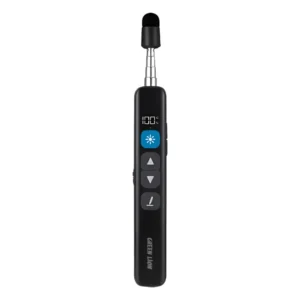GREEN LION WIRELESS PRESENTER WITH RETRACTABLE POINTER BLACK GNWSPRWRPBK