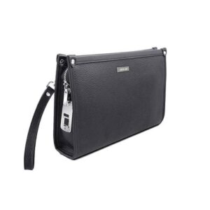 GREEN LION ZURICH SMART FINGERPRINT POUCH BLACK GNZURFPCHBK