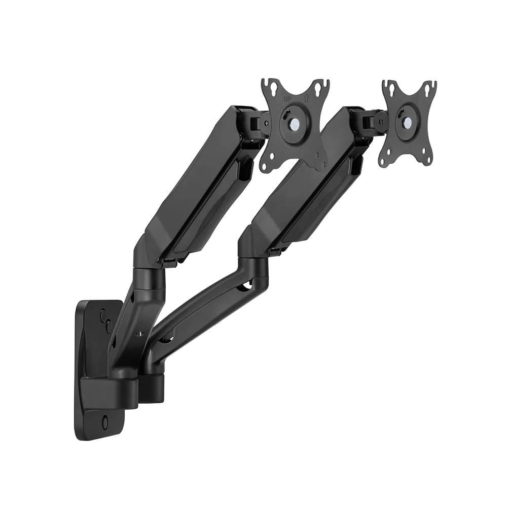 GameOn Economy Spring-Assisted Wall-Mounted Dual Monitor Arm (GO-5008) - Adjustable and Space-Saving Design - Image 7
