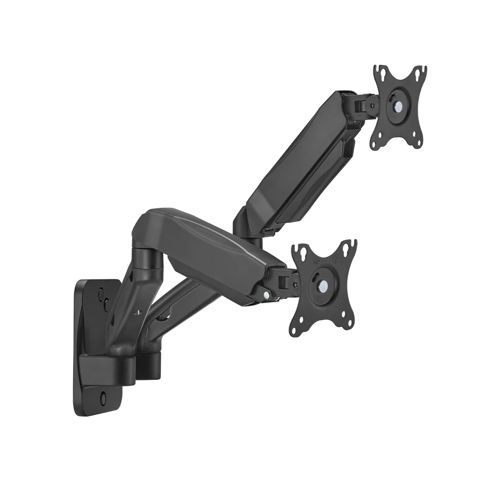 GameOn Economy Spring-Assisted Wall-Mounted Dual Monitor Arm (GO-5008) - Adjustable and Space-Saving Design - Image 6