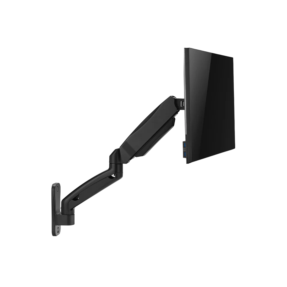 GAMEON ECONOMY SPRING ASSISTED WALL MOUNTED SINGLE MONITOR ARM GO-5015 - Image 9