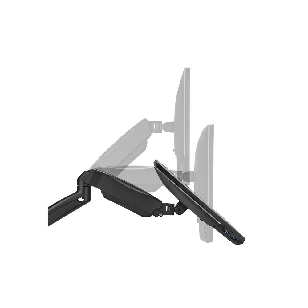 GAMEON ECONOMY SPRING ASSISTED WALL MOUNTED SINGLE MONITOR ARM GO-5015 - Image 8