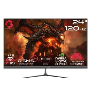 GameOn 24-Inch Gaming Monitor (FHD, 120Hz, HDMI 2.1, Model GOES24FHD120IPS) - High-Performance Display for Gamers