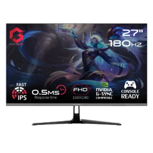 GameOn 27-Inch Gaming Monitor (FHD, 180Hz, HDMI 2.1, Model GOPS27180IPS) - Smooth and Immersive Gameplay