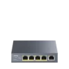 Boost your network performance with the CUDY GS1005P 5-Port Gigabit Ethernet Unmanaged PoE+ Switch