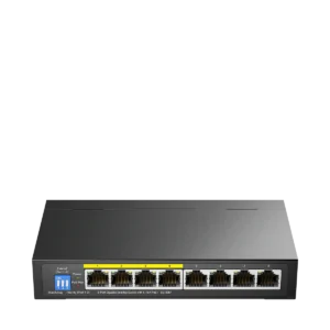 Enhance your network performance with the CUDY GS1008P, an 8-Port Gigabit Desktop Switch featuring 4 PoE+ ports.