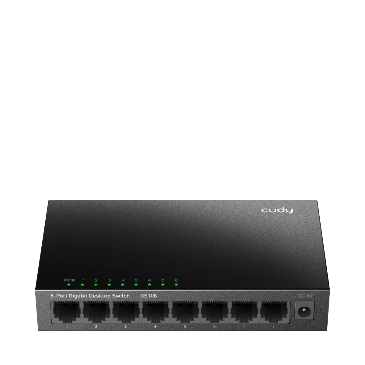 Upgrade your network with the CUDY 8-Port 10/100/1000 Mbps Desktop Switch (GS108)