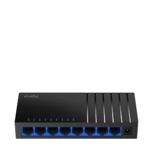 Cudy 8-Port Gigabit Network Switch (Black, GS108D) – High-Speed Ethernet Connectivity