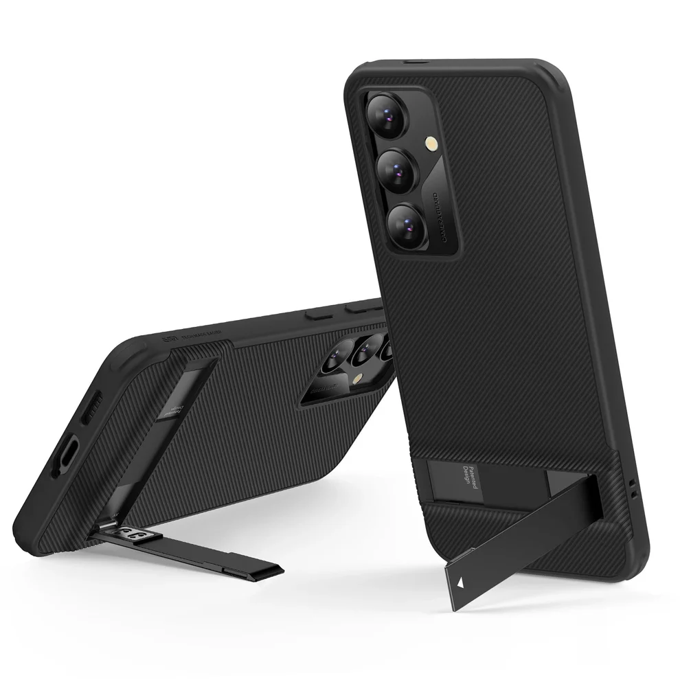 Protect your Samsung S24 Ultra in style with the ESR Boost Kickstand Case in elegant black.