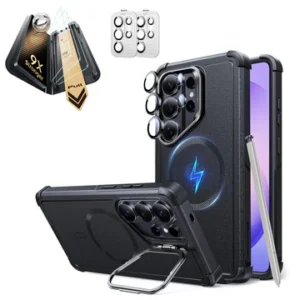 ESR CLASSIC HYBRID MAGNETIC CASE (STASH STAND) WITH S26 ULTRA CLEAR