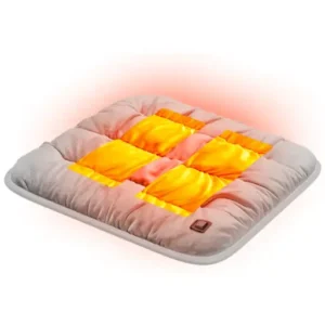GREEN LION ELECTRIC HEAT PAD HEATED SEAT CUSHION GRAY GNHTCUSHNGY