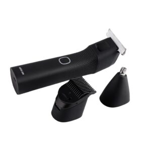Upgrade your grooming experience with the Green Lion 3 in 1 Body Trimmer, designed to deliver maximum precision and convenience.