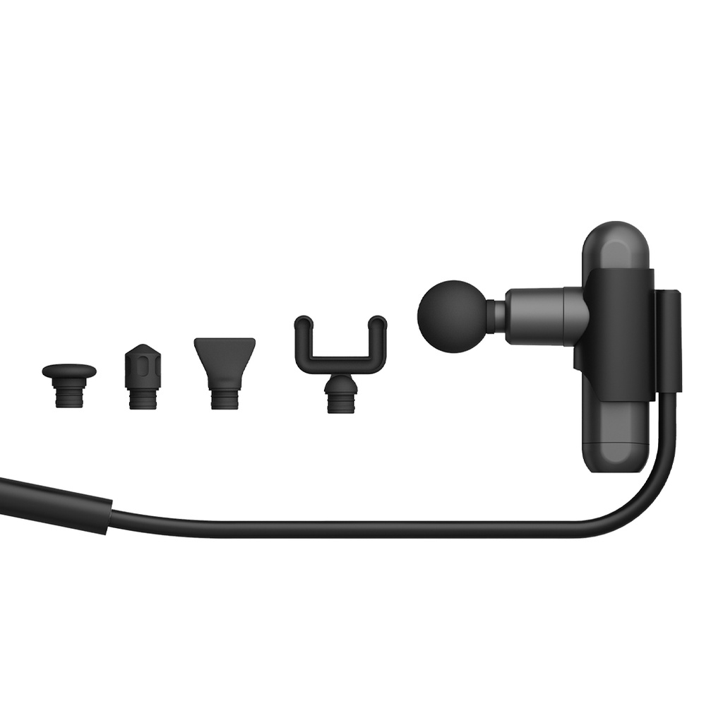 GREEN LION LONG HANDLE MASSAGE GUN BLACK GNLHMASGUNBK - Image 2