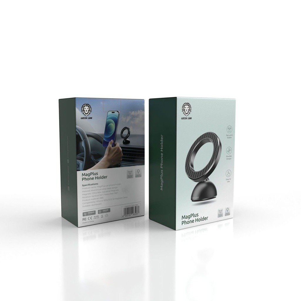 Green Lion MagPlus Phone Holder Black GNMGPLUSHLDBK - Image 2