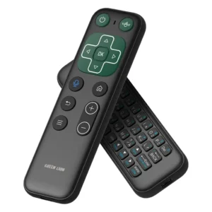 Enjoy effortless control across all your devices with the Green Lion Wireless Remote with Keyboard and Mouse.