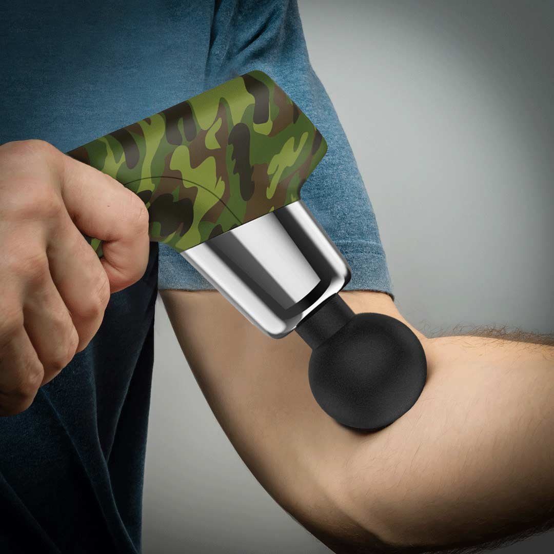 GREEN RELAXANTE PORTABLE MASSAGE GUN CAMOUFLAGE GNFG2500CM - Image 2