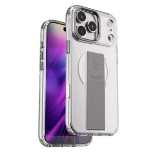 Blupebble GripFlex Case With MagSafe For iPhone 17 Pro Max Gray BP-IPGFLX17MAX-GY
