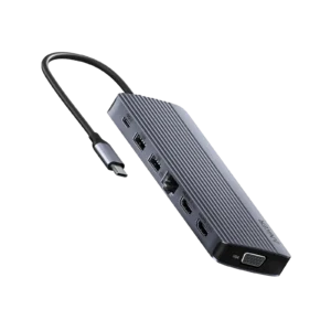 ANKER USB C HUB 14 IN 1 TRIPLE DISPLAY GRAY A8389HA1