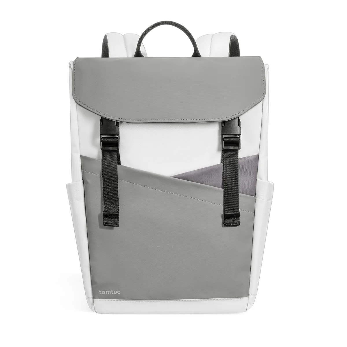 Elevate your everyday style with the tomtoc Slash T64 Flip Laptop Backpack in Tephra.