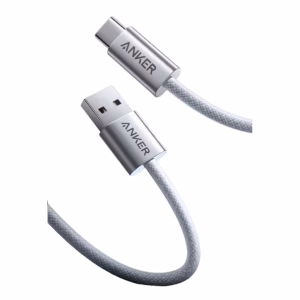 ANKER ZOLO USB-A TO C BRAIDED 3.3FT WHITE-A8052H21