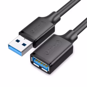 MINDPURE USB Cable 3.0 AM/AF 3M Extender Black