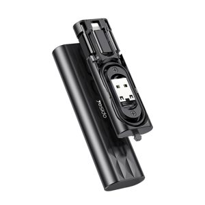 YESIDO 5 IN 1 MULTIFUNCTIONAL CHARGING DATA CABLE STORAGE BOX SUIT CA114