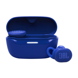 Take your workouts and daily listening to the next level with the JBL Endurance Race 2 Wireless Earphones in striking blue.