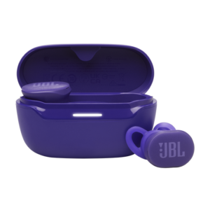 Push your performance to the next level with the JBL Endurance Race 2 Wireless Earphones in vibrant purple.